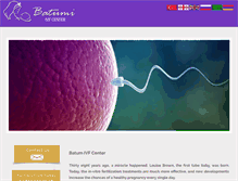Tablet Screenshot of batumivf.com